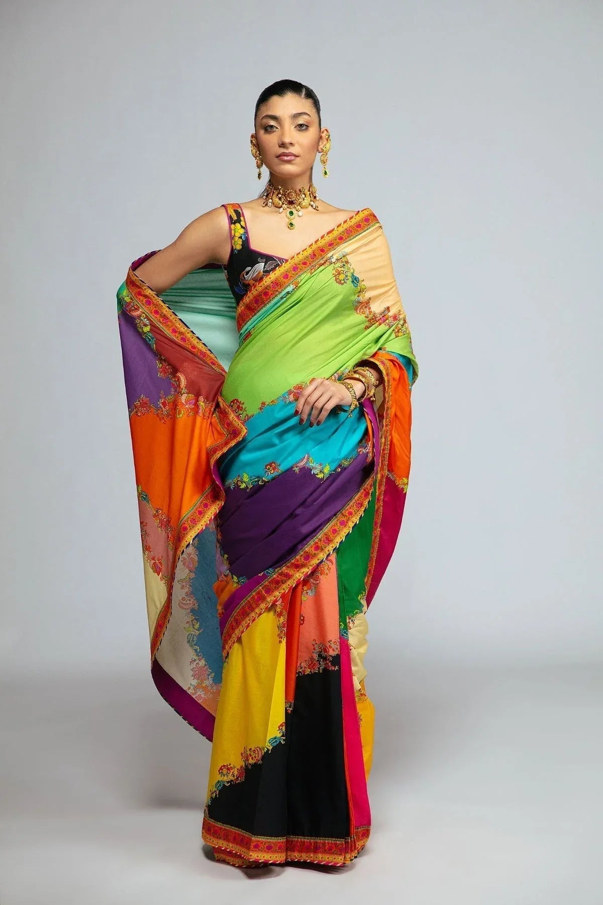 Fahad Hussayn | Tribalvention Formals | Neithan - Aqsa Fabrics
