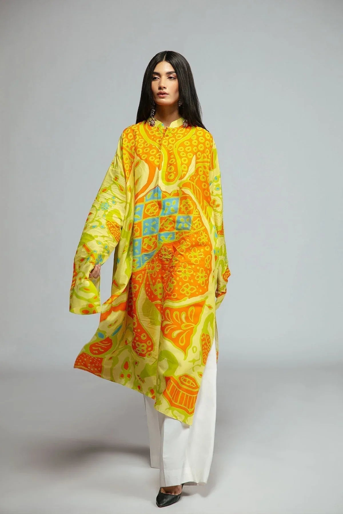 Fahad Hussayn | Tribalvention Formals | Saram - Aqsa Fabrics