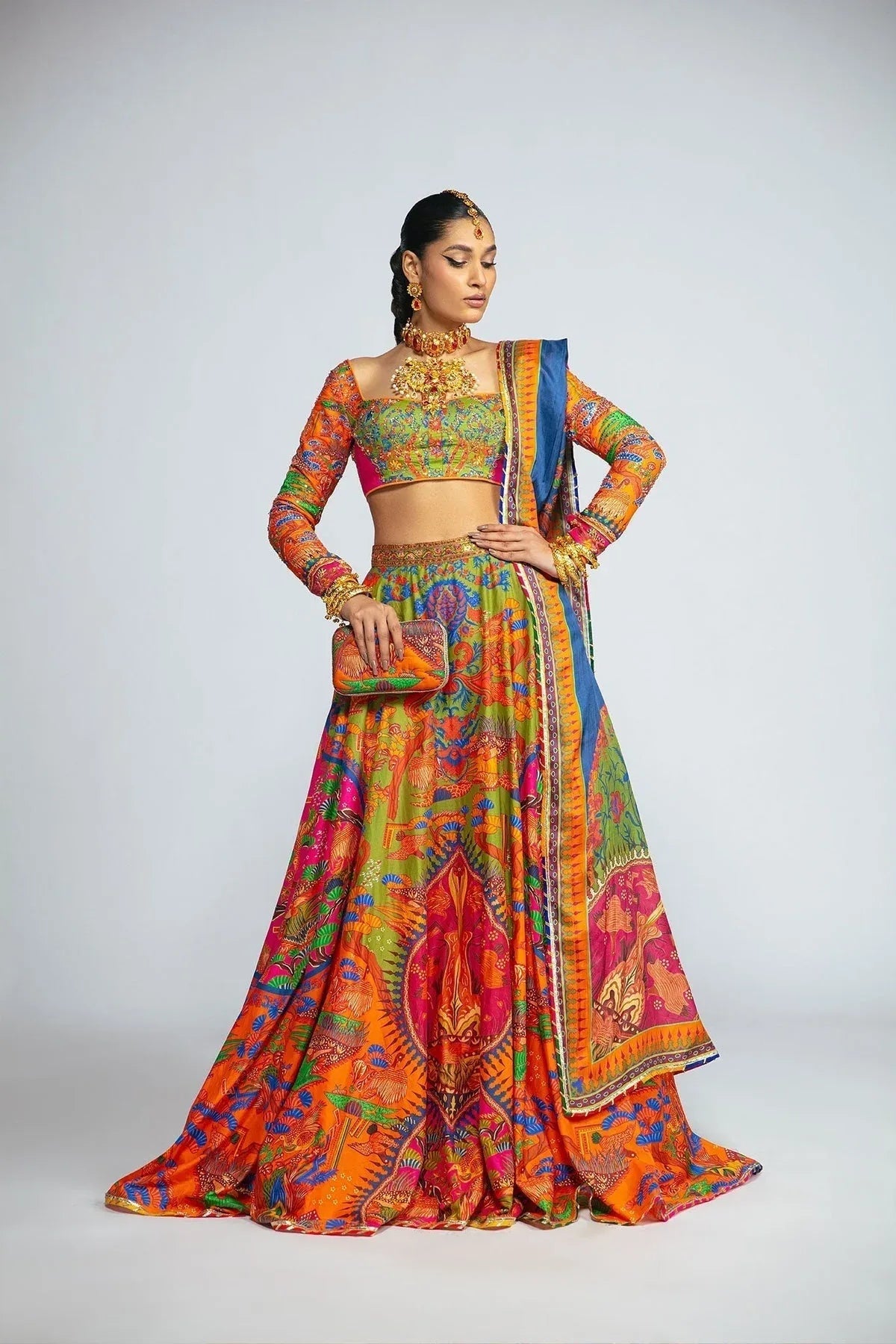 Fahad Hussayn | Tribalvention Formals | Sonaya - Aqsa Fabrics