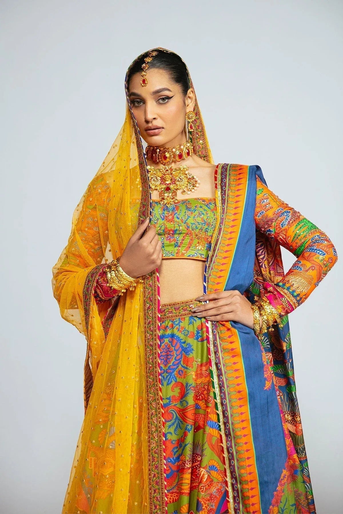 Fahad Hussayn | Tribalvention Formals | Sonaya - Aqsa Fabrics