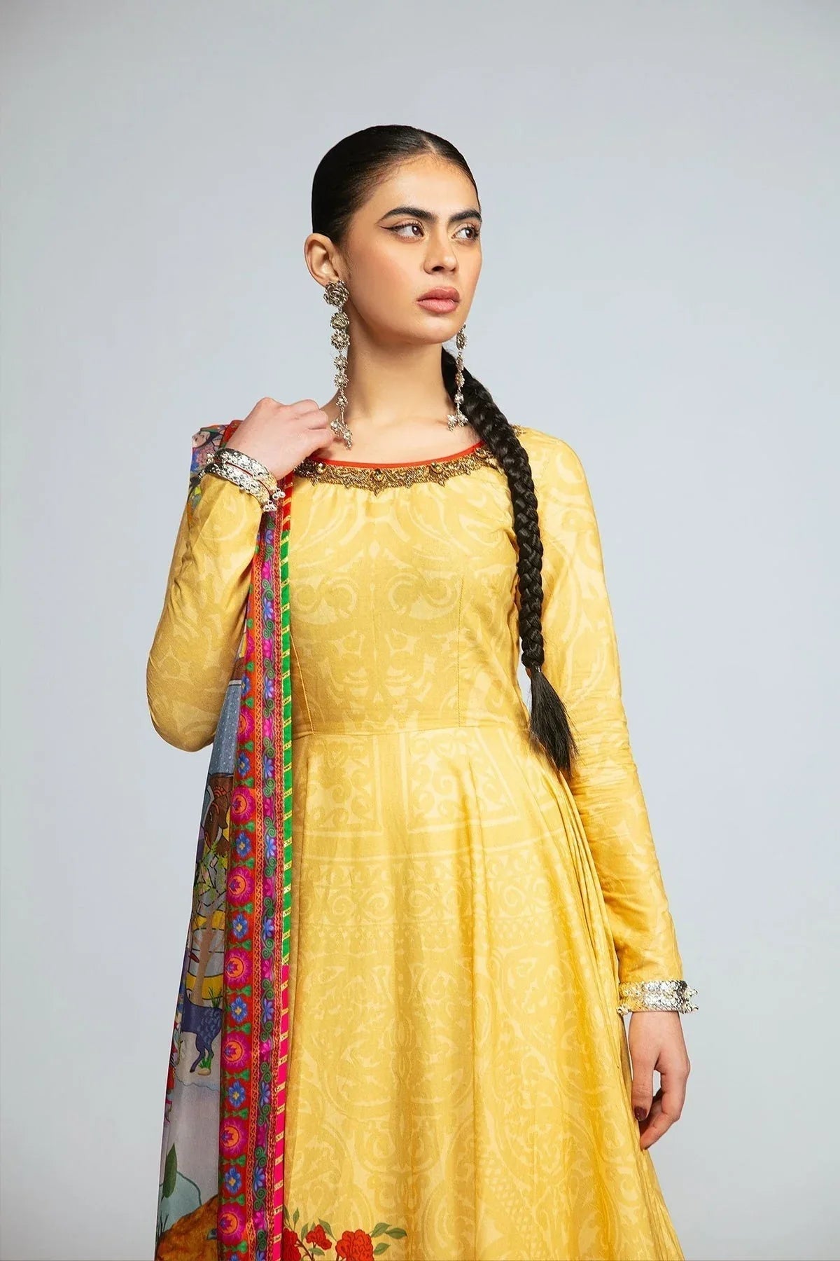 Fahad Hussayn | Tribalvention Formals | Tharnar - Aqsa Fabrics