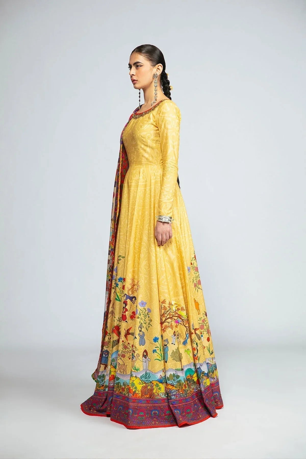 Fahad Hussayn | Tribalvention Formals | Tharnar - Aqsa Fabrics