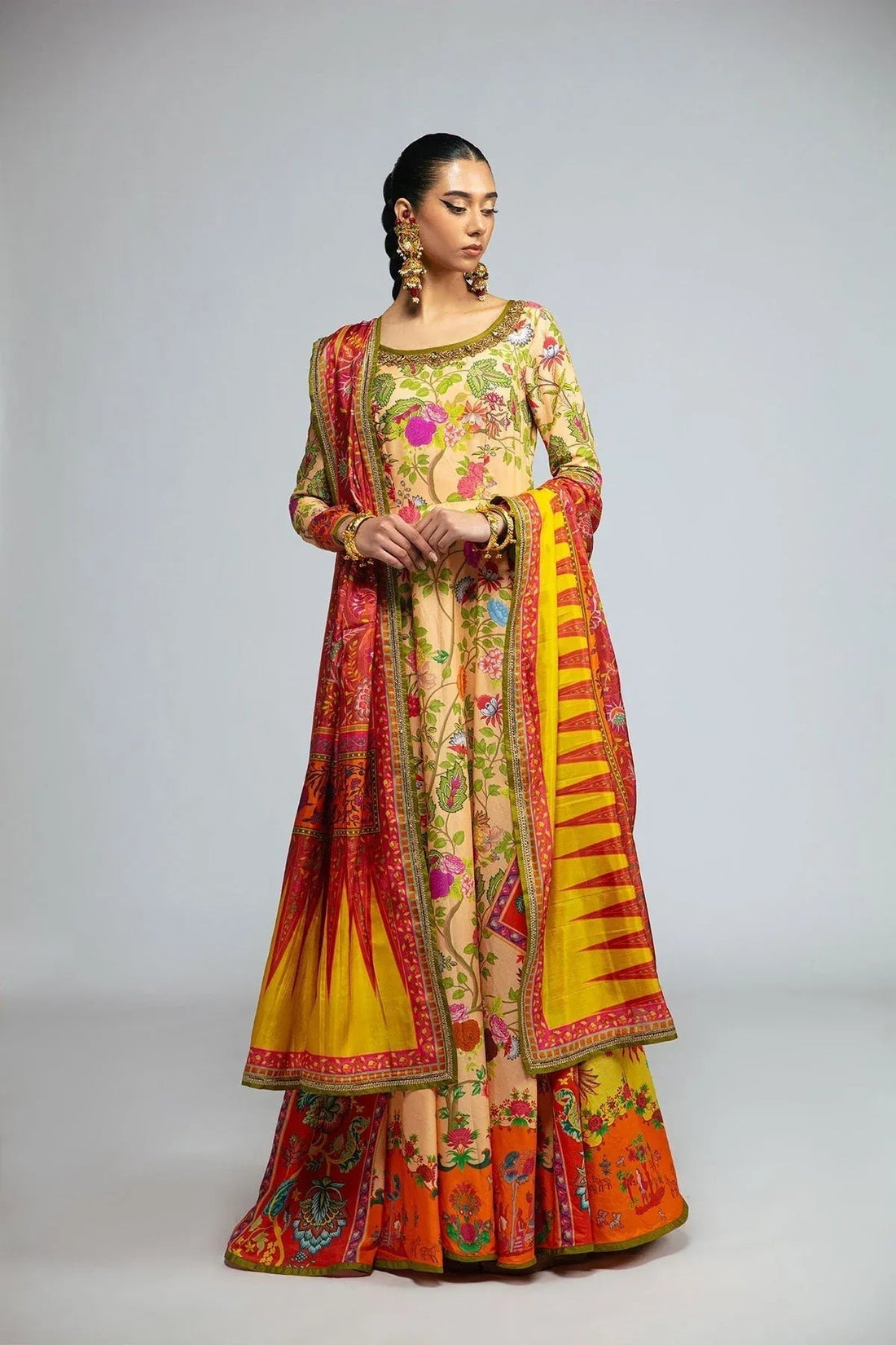 Fahad Hussayn | Tribalvention Formals | Zarin - Aqsa Fabrics