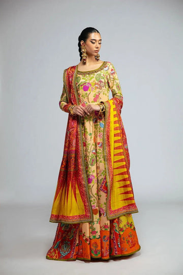 Fahad Hussayn | Tribalvention Formals | Zarin - Aqsa Fabrics