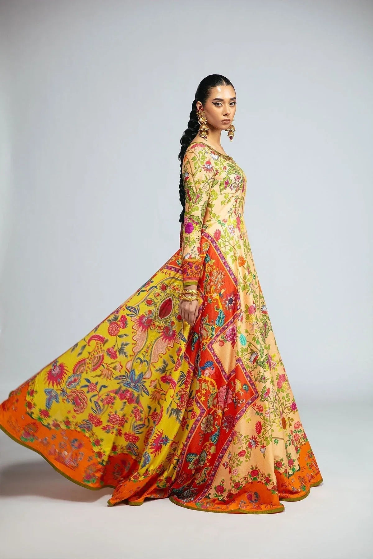 Fahad Hussayn | Tribalvention Formals | Zarin - Aqsa Fabrics