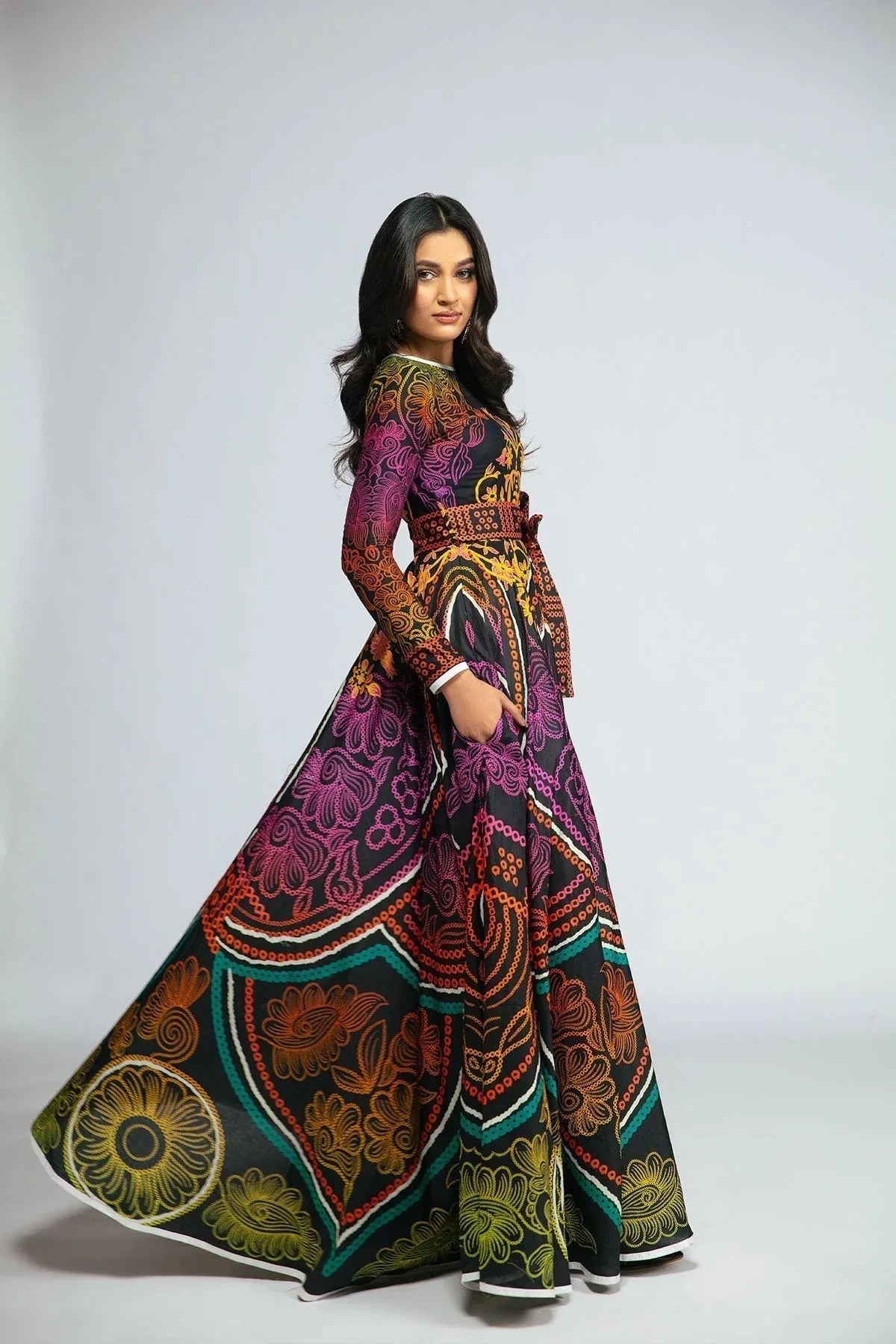 Fahad Hussayn | Tribalvention Formals | Zingol - Aqsa Fabrics