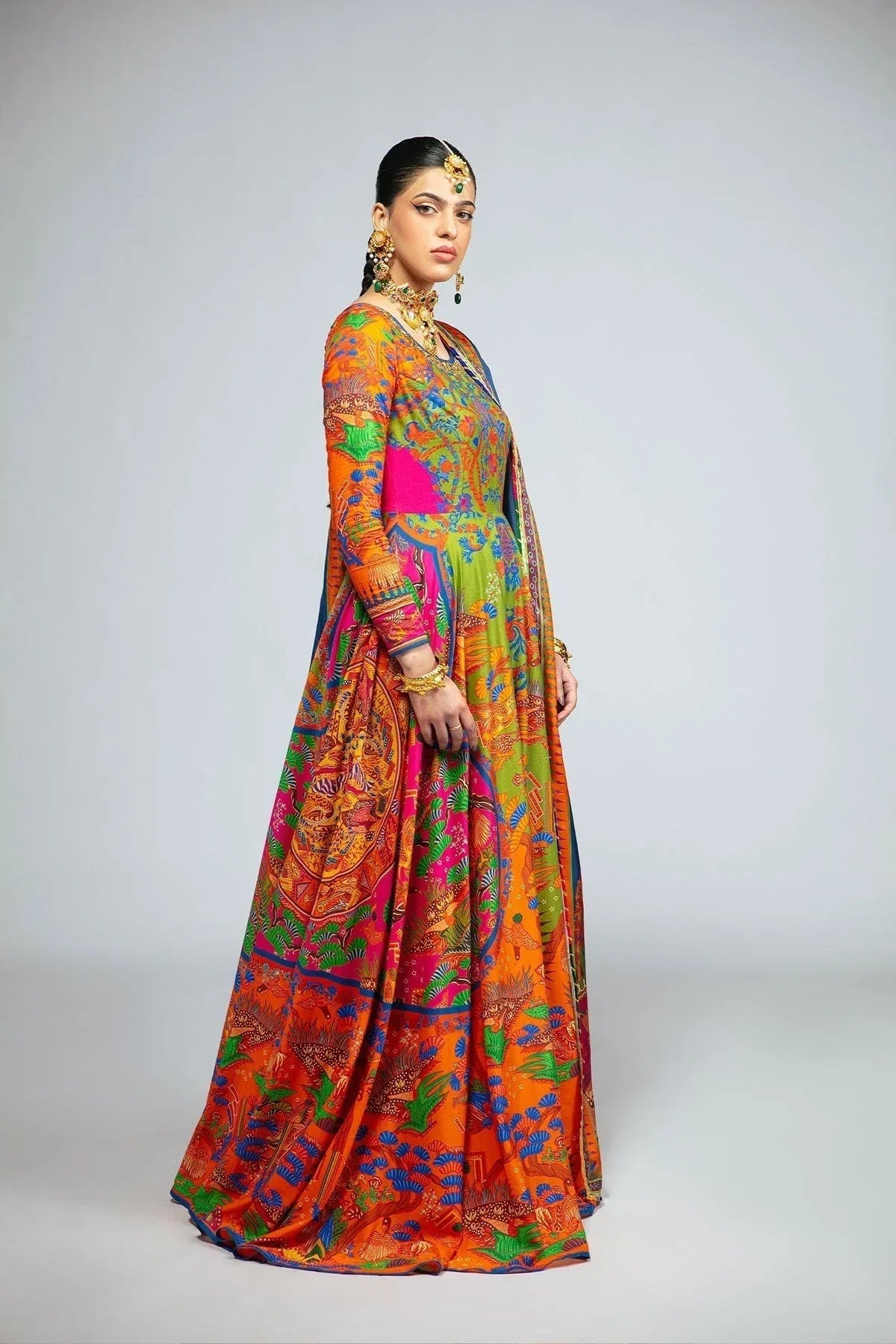Fahad Hussayn | Tribalvention Formals | Darpan - Aqsa Fabrics