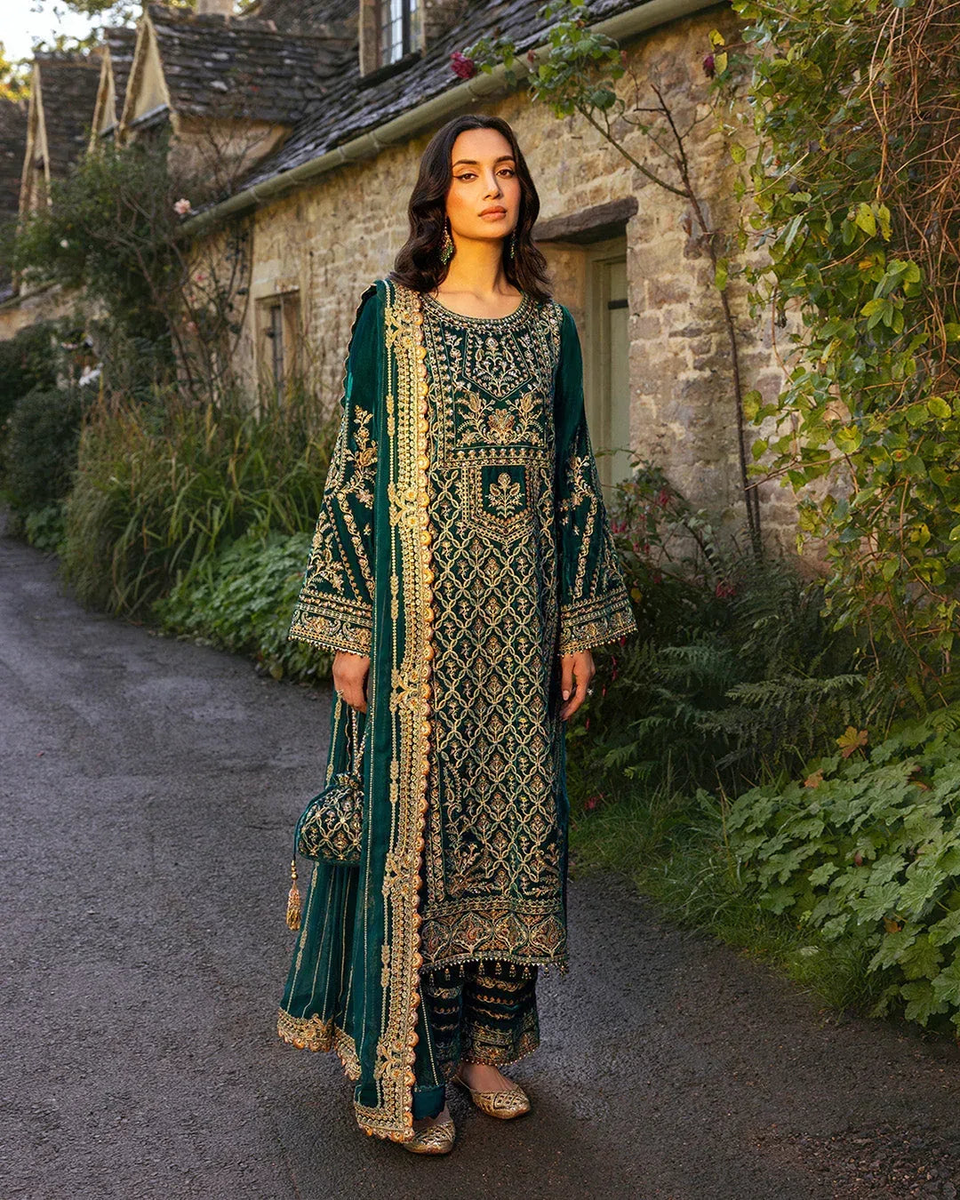 Faiza Saqlain | Adeen Formals | Merna - Aqsa Fabrics