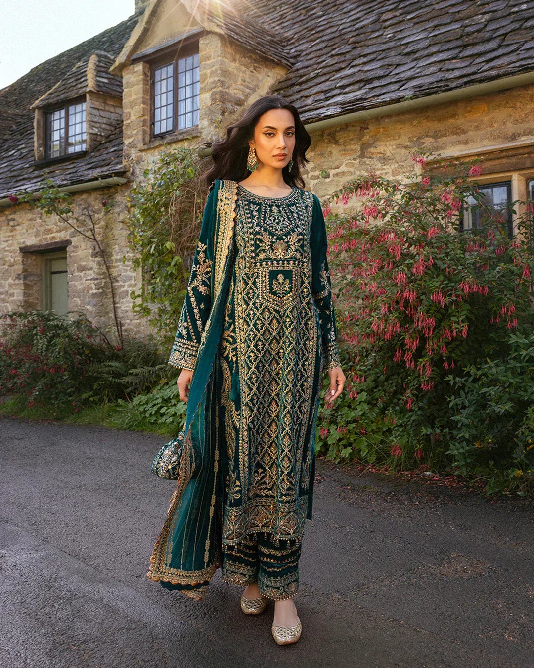 Faiza Saqlain | Adeen Formals | Merna - Aqsa Fabrics