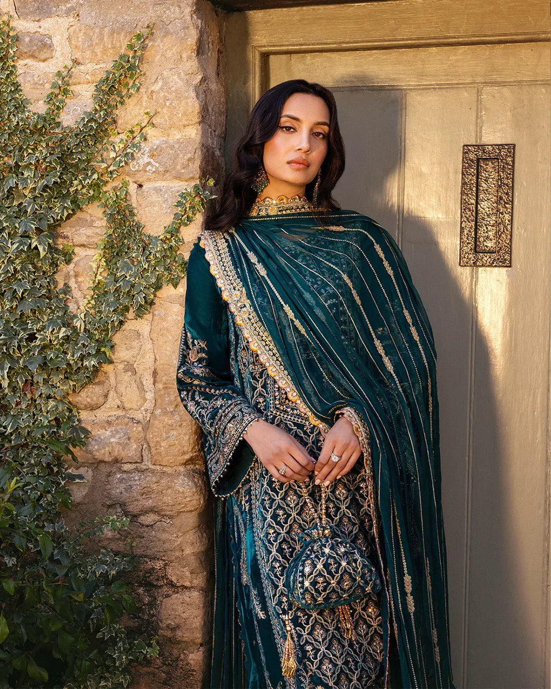Faiza Saqlain | Adeen Formals | Merna - Aqsa Fabrics