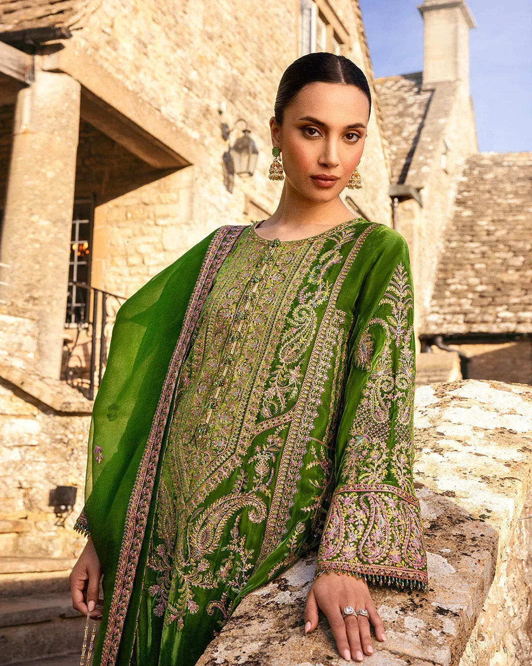 Faiza Saqlain | Adeen Formals | Tegan - Aqsa Fabrics