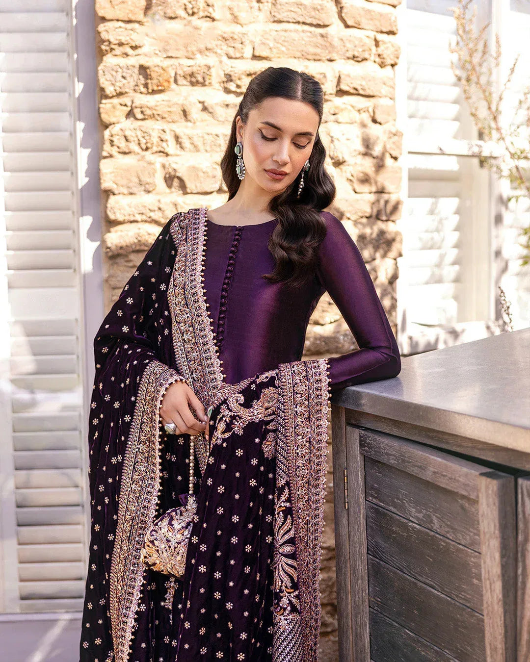 Faiza Saqlain | Adeen Formals | Vespera - Aqsa Fabrics