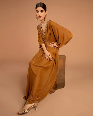 Faiza Saqlain | Aleira Evening Edit 24 | Altin - Aqsa Fabrics