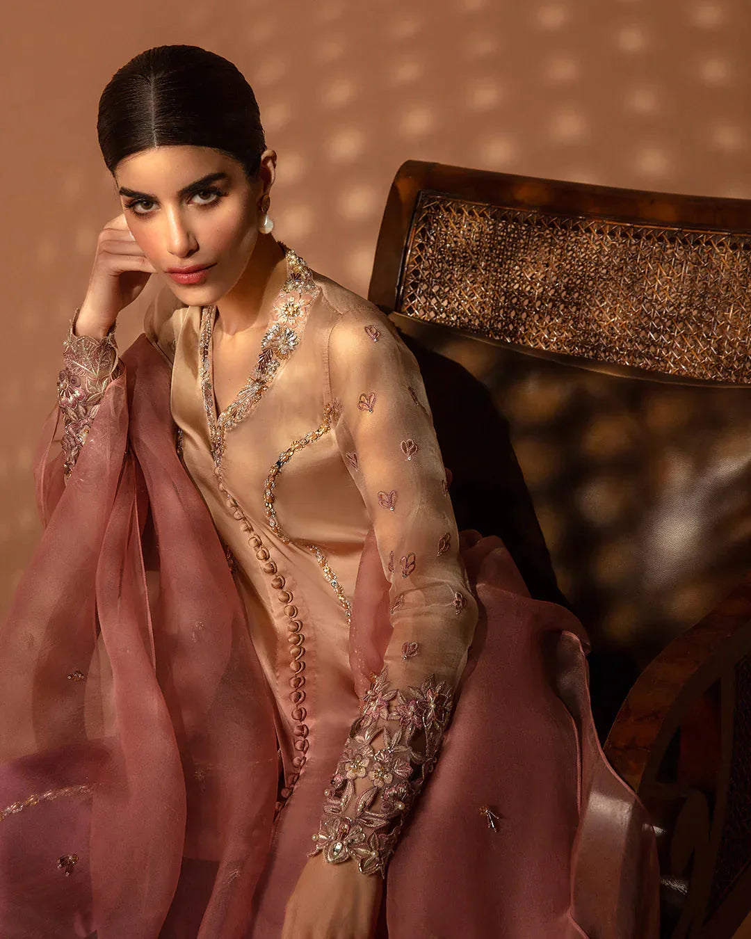 Faiza Saqlain | Aleira Evening Edit 24 | Eshe - Aqsa Fabrics