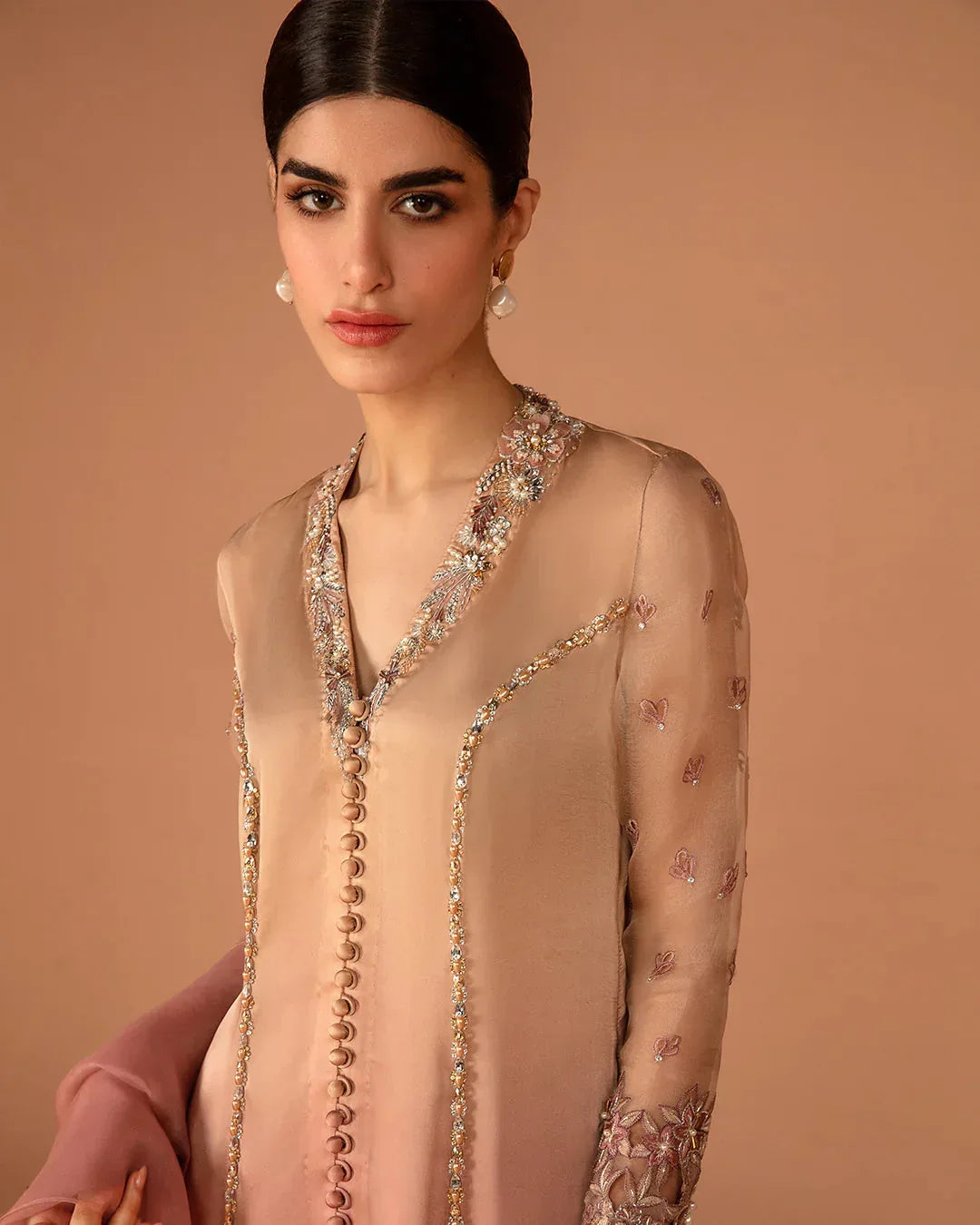 Faiza Saqlain | Aleira Evening Edit 24 | Eshe - Aqsa Fabrics