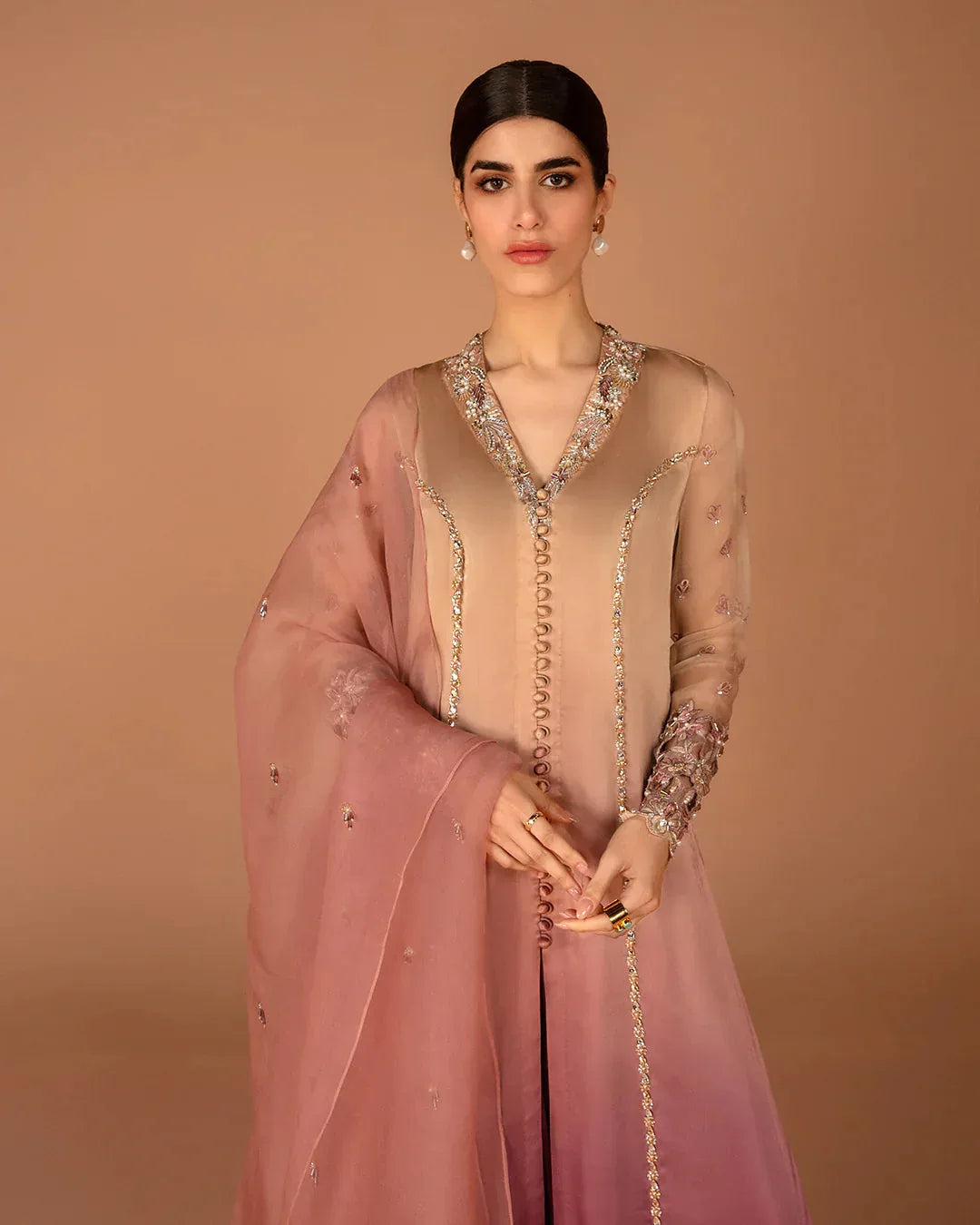 Faiza Saqlain | Aleira Evening Edit 24 | Eshe - Aqsa Fabrics