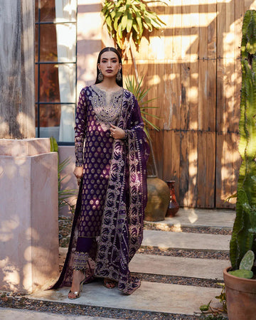 Faiza Saqlain | Aurnia Spring Festive Edit 24 | Clara - Aqsa Fabrics