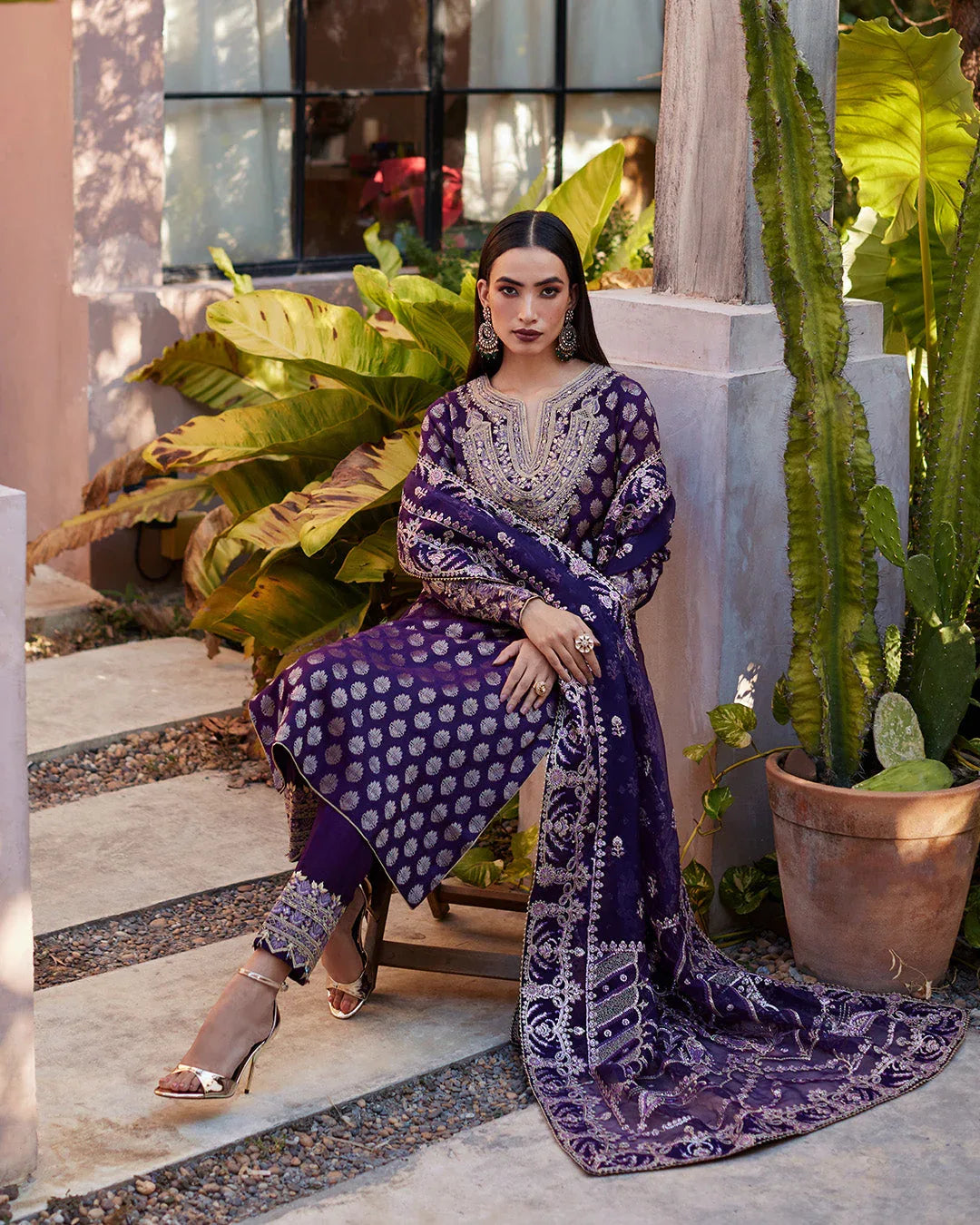 Faiza Saqlain | Aurnia Spring Festive Edit 24 | Clara - Aqsa Fabrics