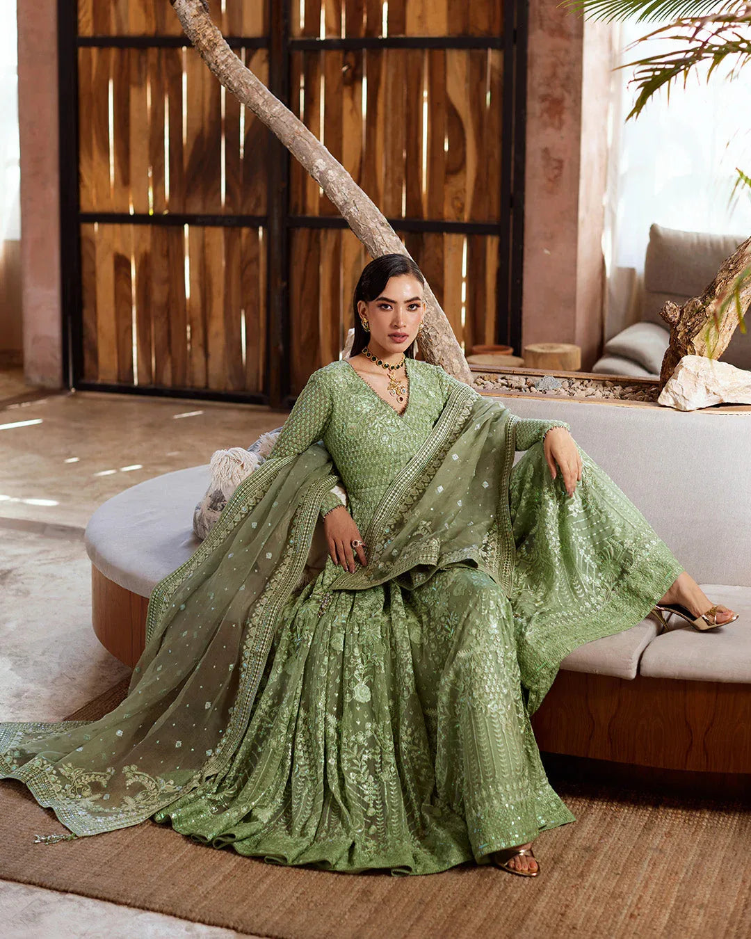 Faiza Saqlain | Aurnia Spring Festive Edit 24 | Eiraam - Aqsa Fabrics