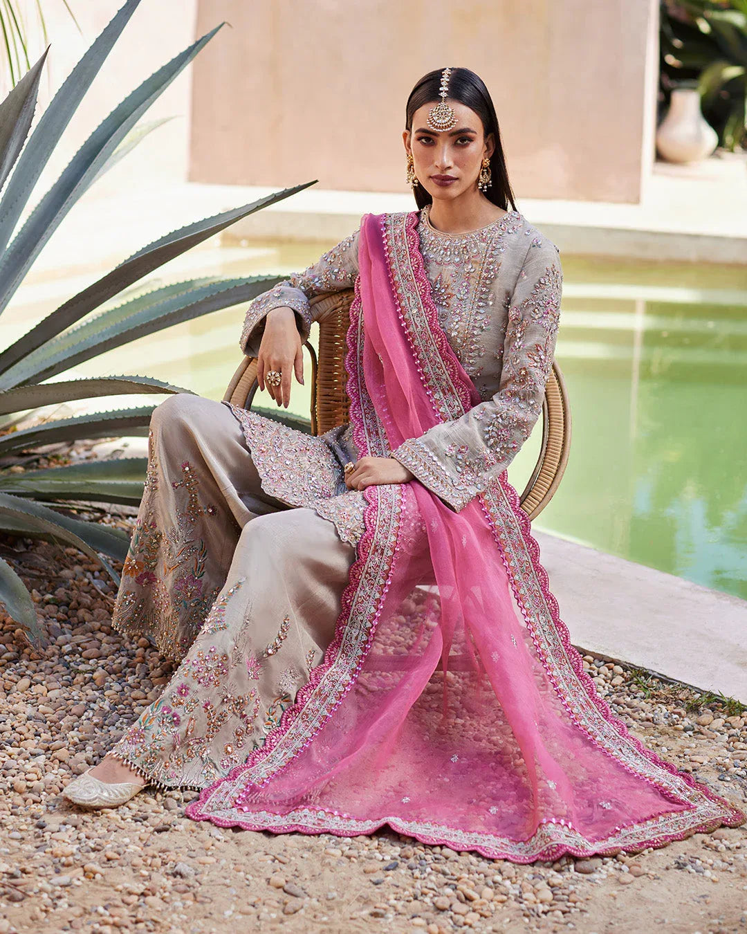 Faiza Saqlain | Aurnia Spring Festive Edit 24 | Rosaline - Aqsa Fabrics