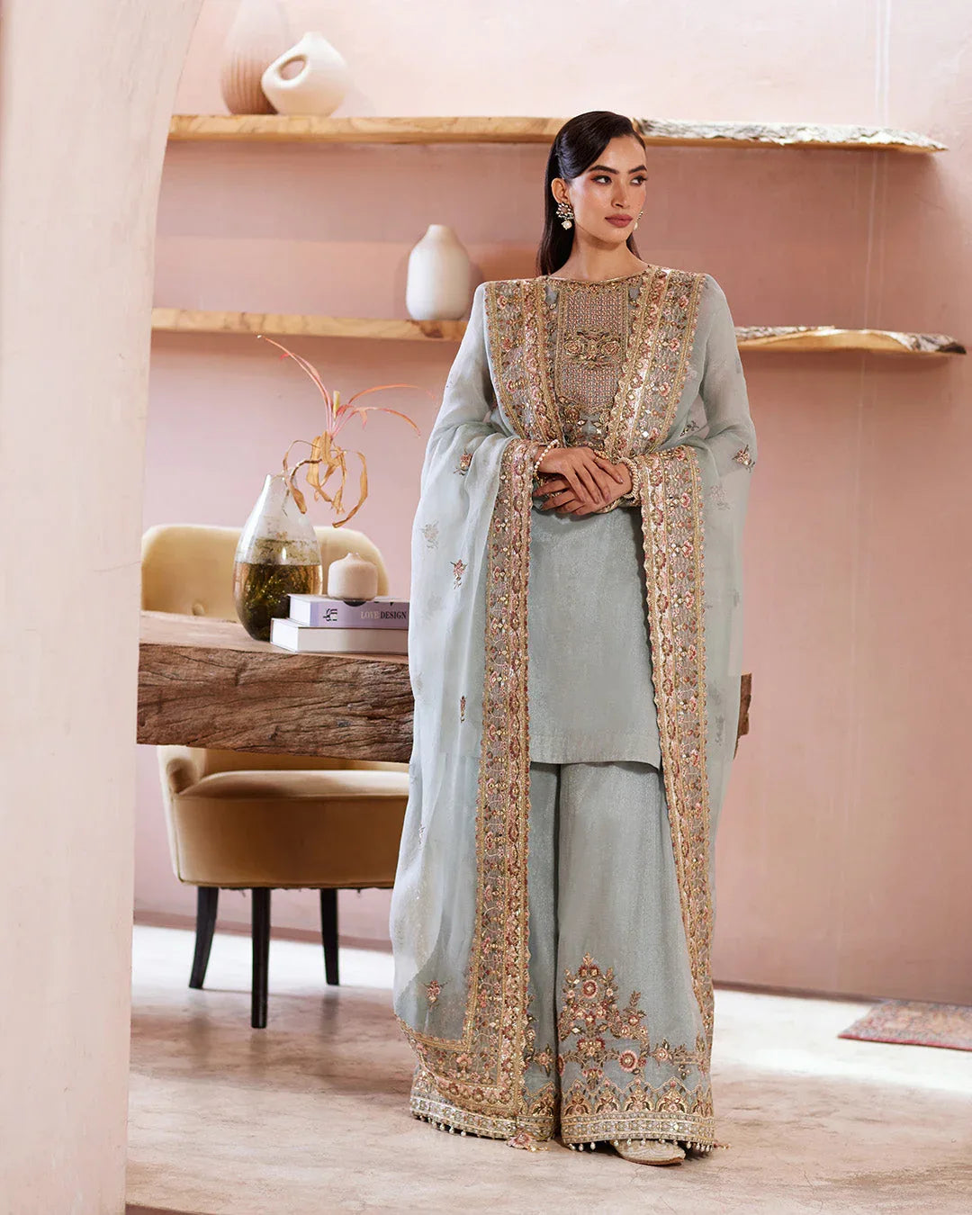 Faiza Saqlain | Aurnia Spring Festive Edit 24 | Zaafia - Aqsa Fabrics