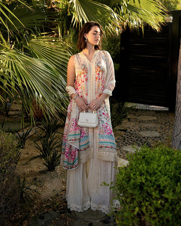 Faiza Saqlain | Carmela Luxury Pret | Beldene - Aqsa Fabrics
