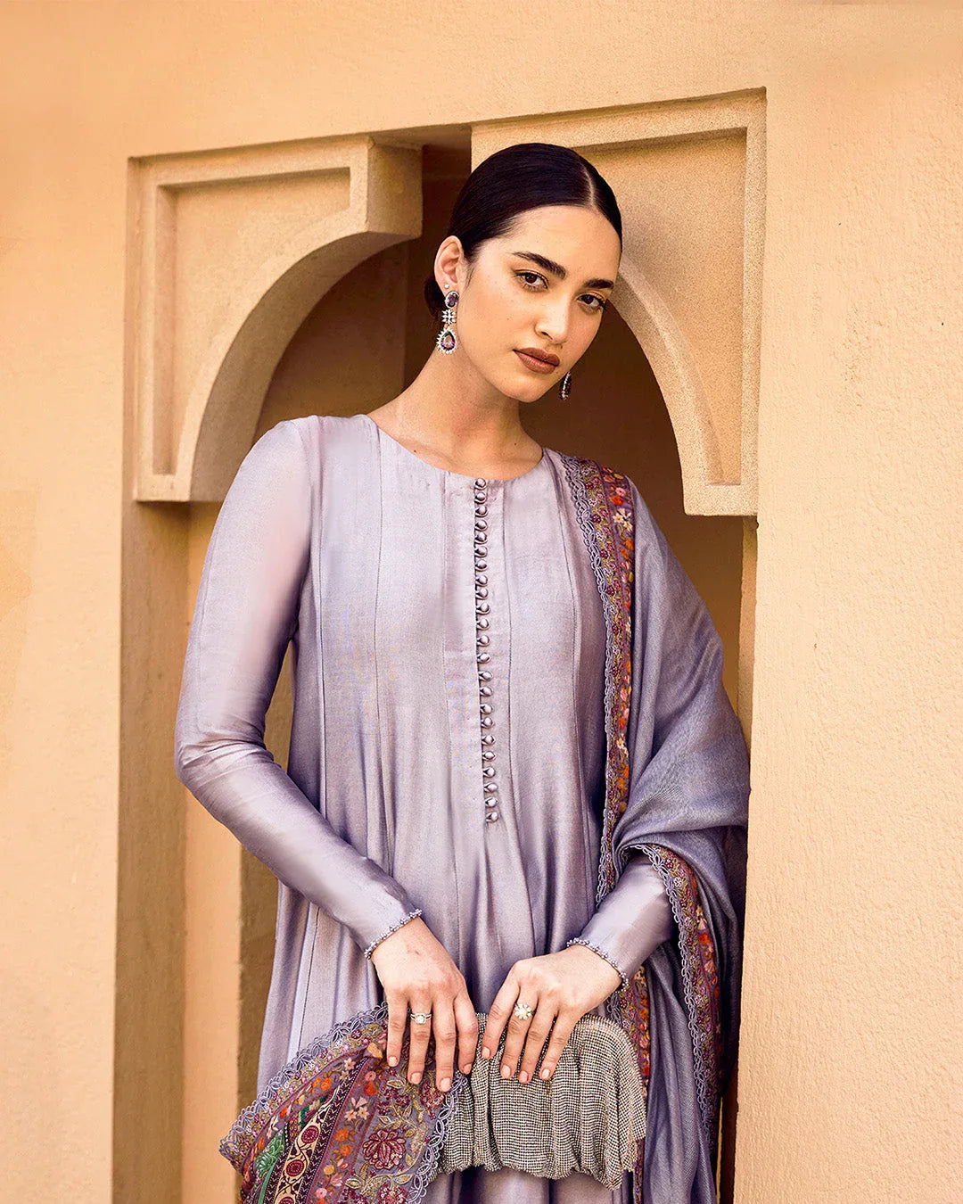 Faiza Saqlain | Carmela Luxury Pret | Mersera - Aqsa Fabrics