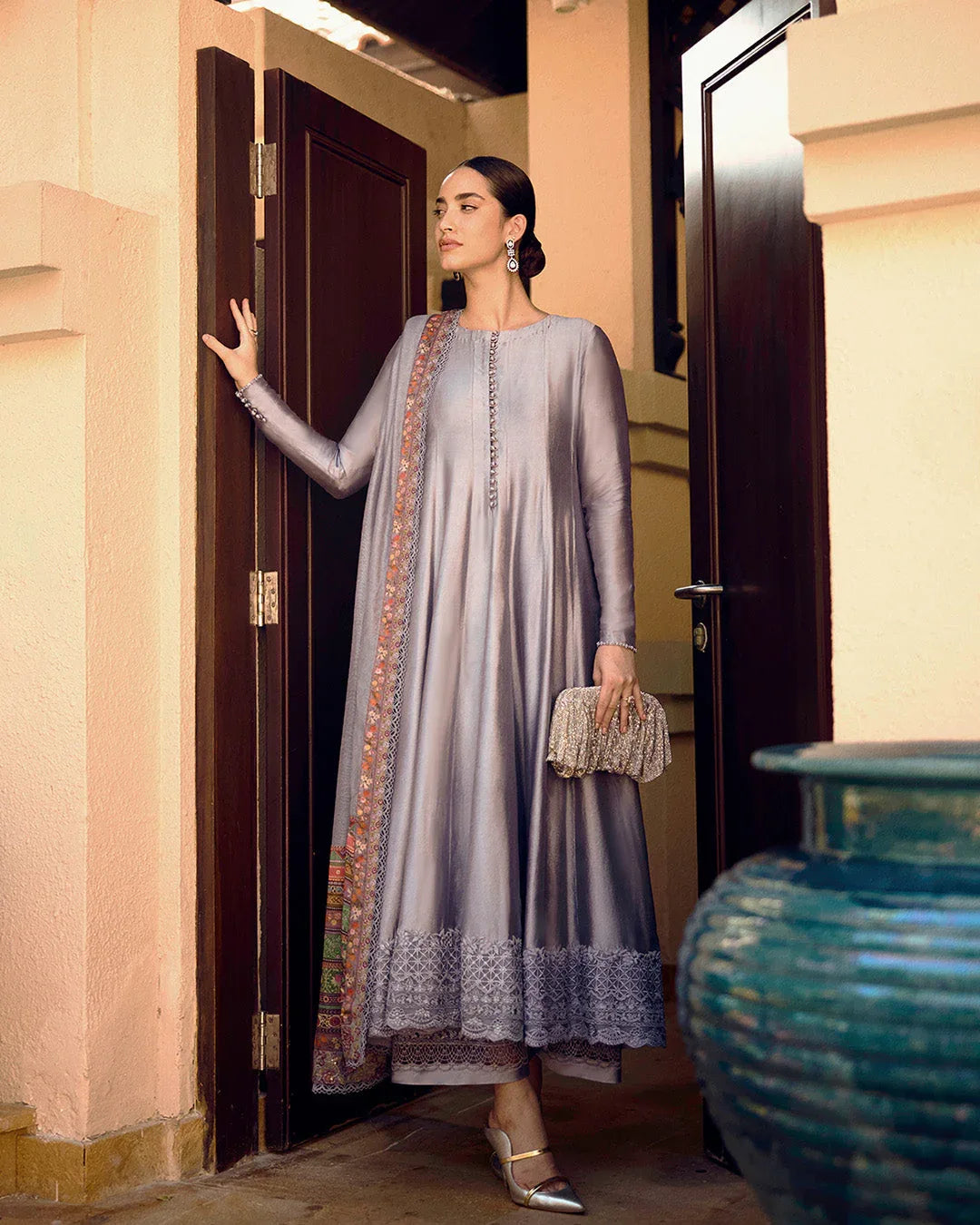 Faiza Saqlain | Carmela Luxury Pret | Mersera - Aqsa Fabrics