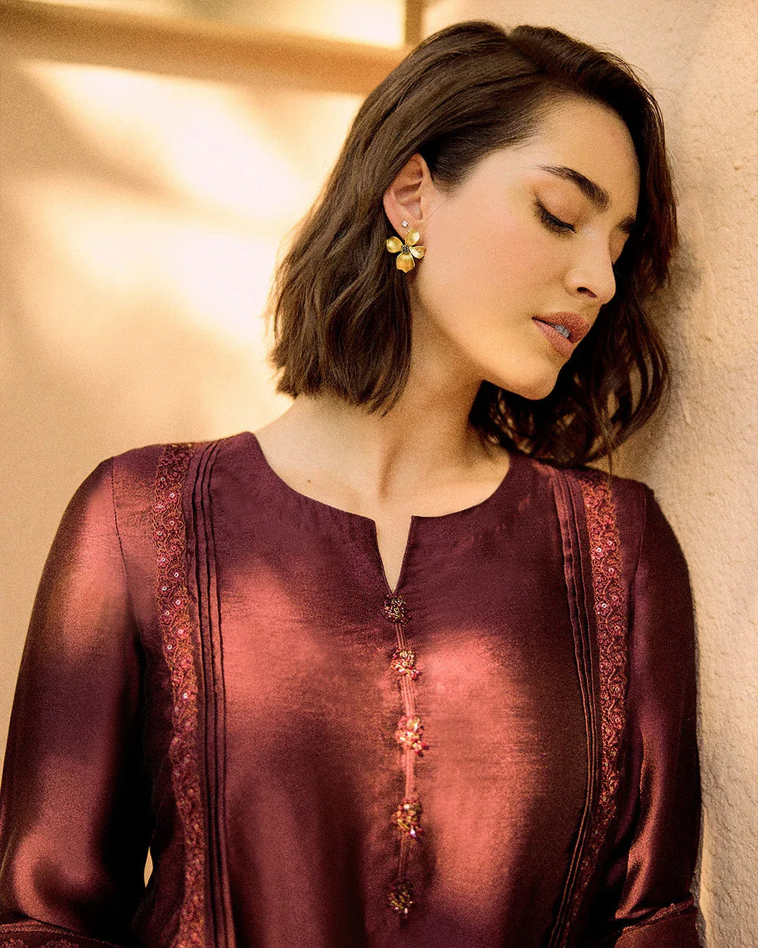 Faiza Saqlain | Carmela Luxury Pret | Triana - Aqsa Fabrics