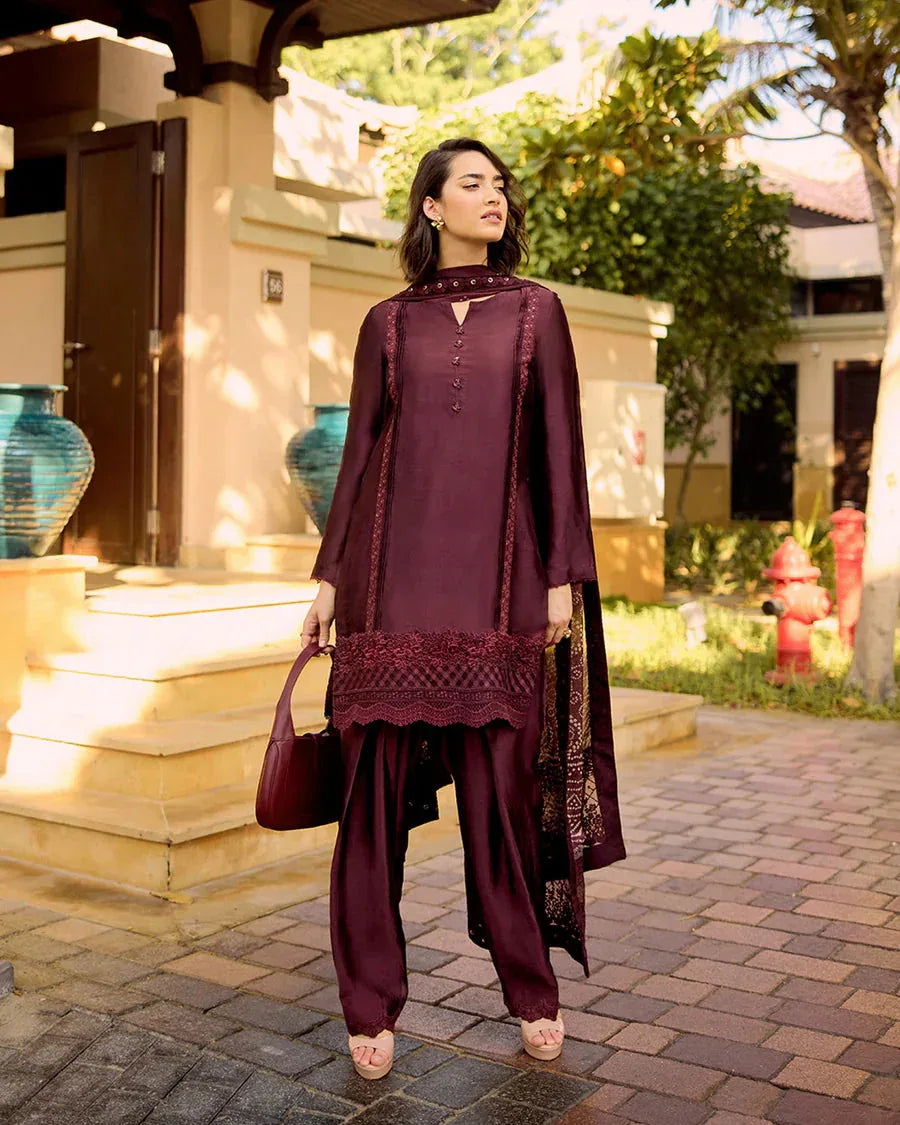 Faiza Saqlain | Carmela | Triana - Aqsa Fabrics