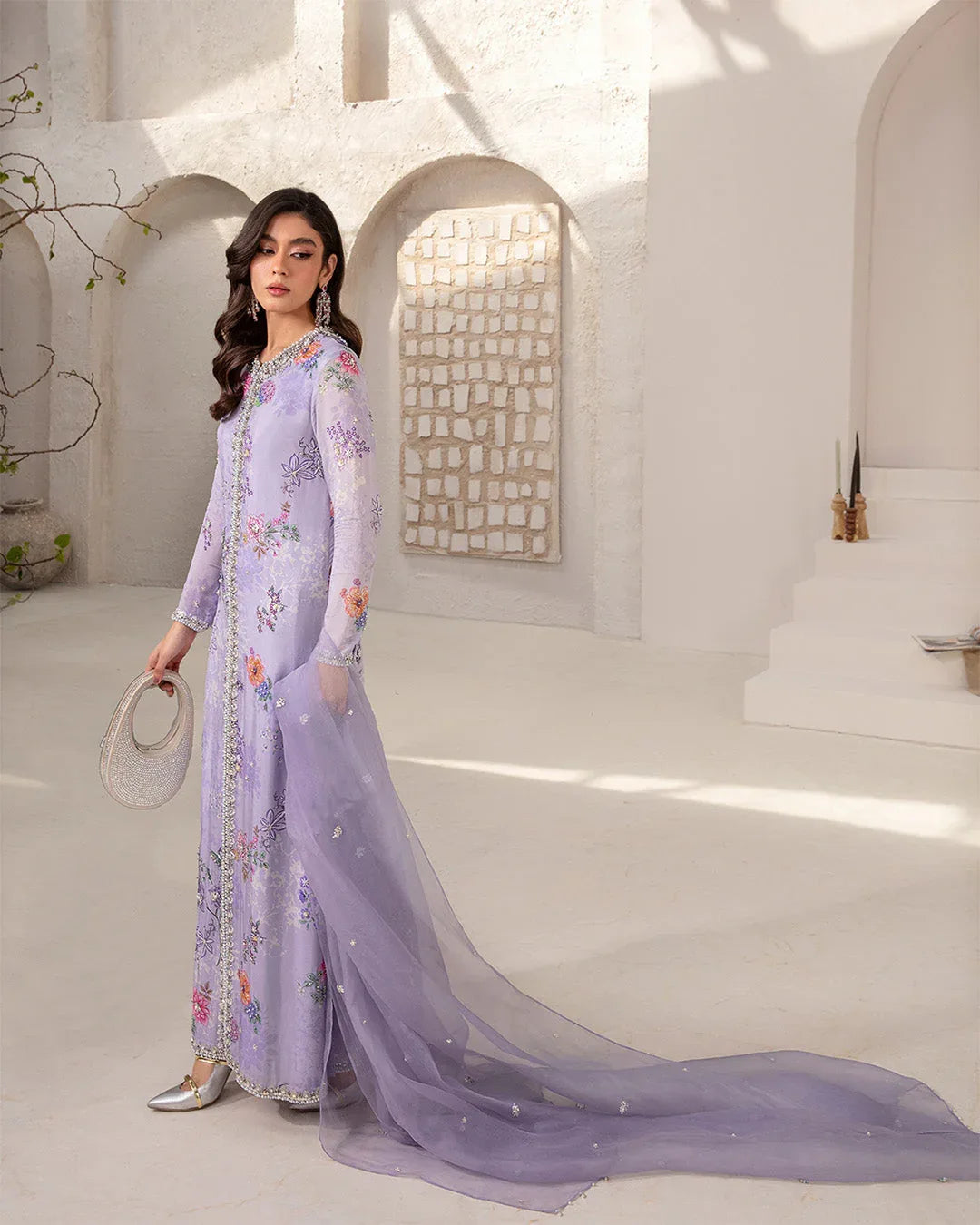 Faiza Saqlain | Lenora Luxury Pret | Aria - Aqsa Fabrics