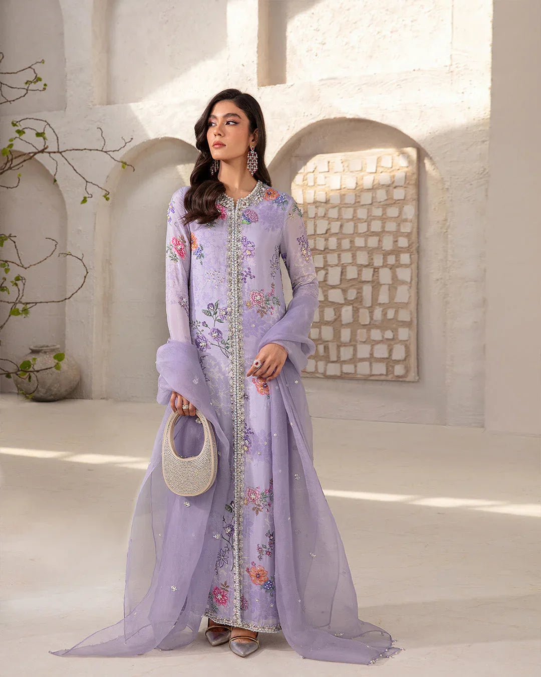 Faiza Saqlain | Lenora Luxury Pret | Aria - Aqsa Fabrics