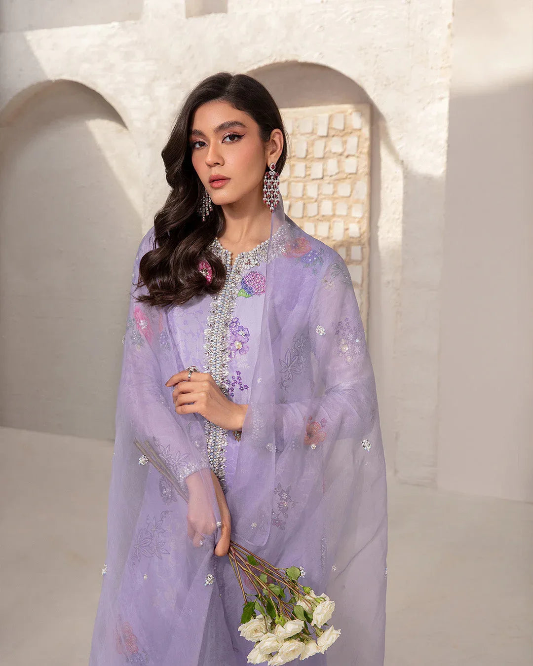 Faiza Saqlain | Lenora Luxury Pret | Aria - Aqsa Fabrics
