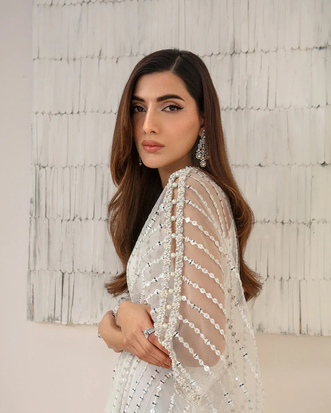 Faiza Saqlain | Lenora Luxury Pret | Ariella - Aqsa Fabrics
