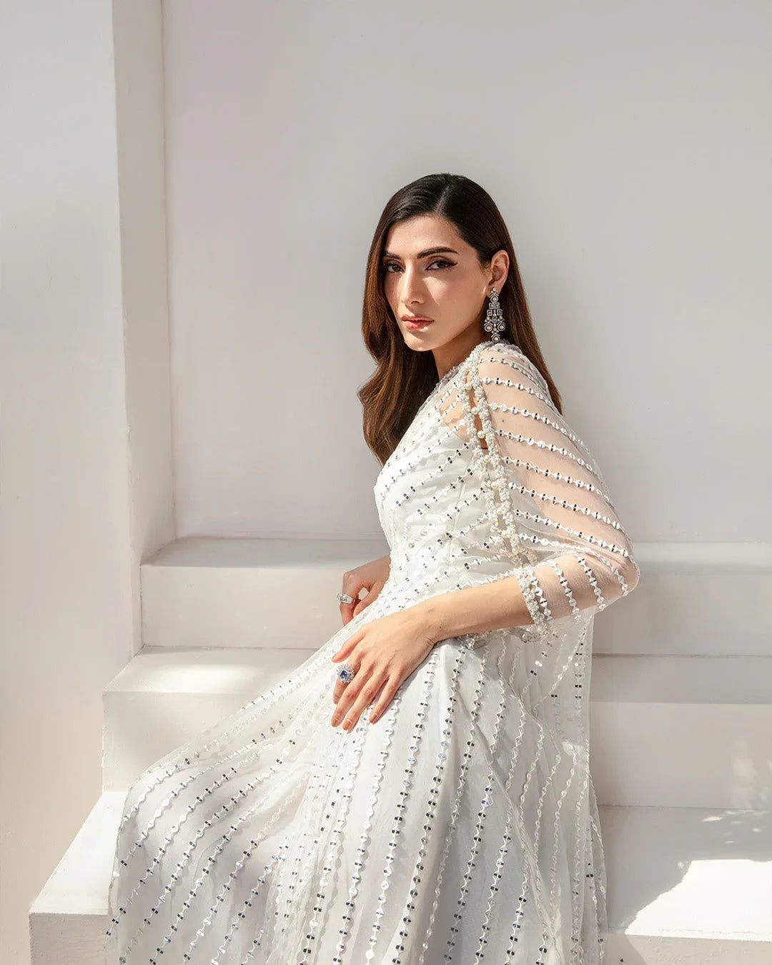 Faiza Saqlain | Lenora Luxury Pret | Ariella - Aqsa Fabrics