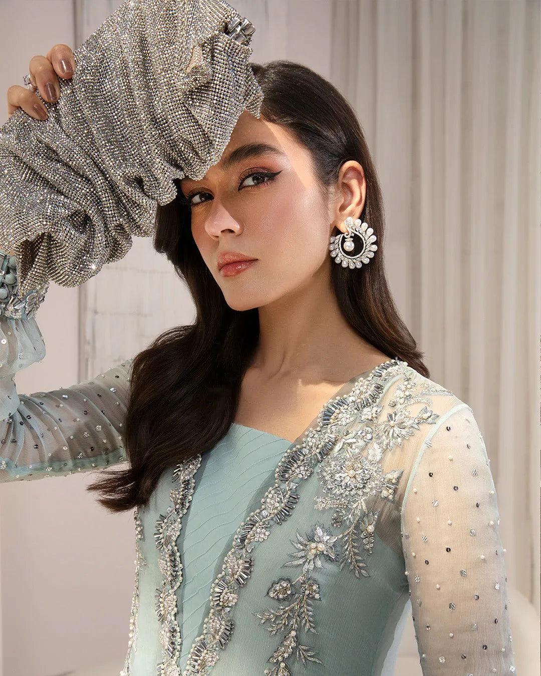 Faiza Saqlain | Lenora Luxury Pret | Arleena - Aqsa Fabrics