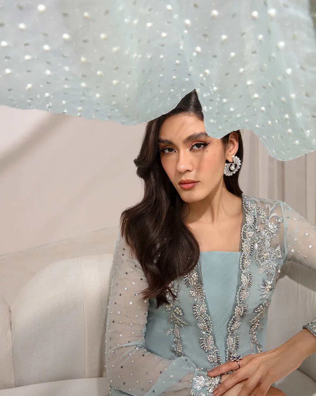 Faiza Saqlain | Lenora Luxury Pret | Arleena - Aqsa Fabrics