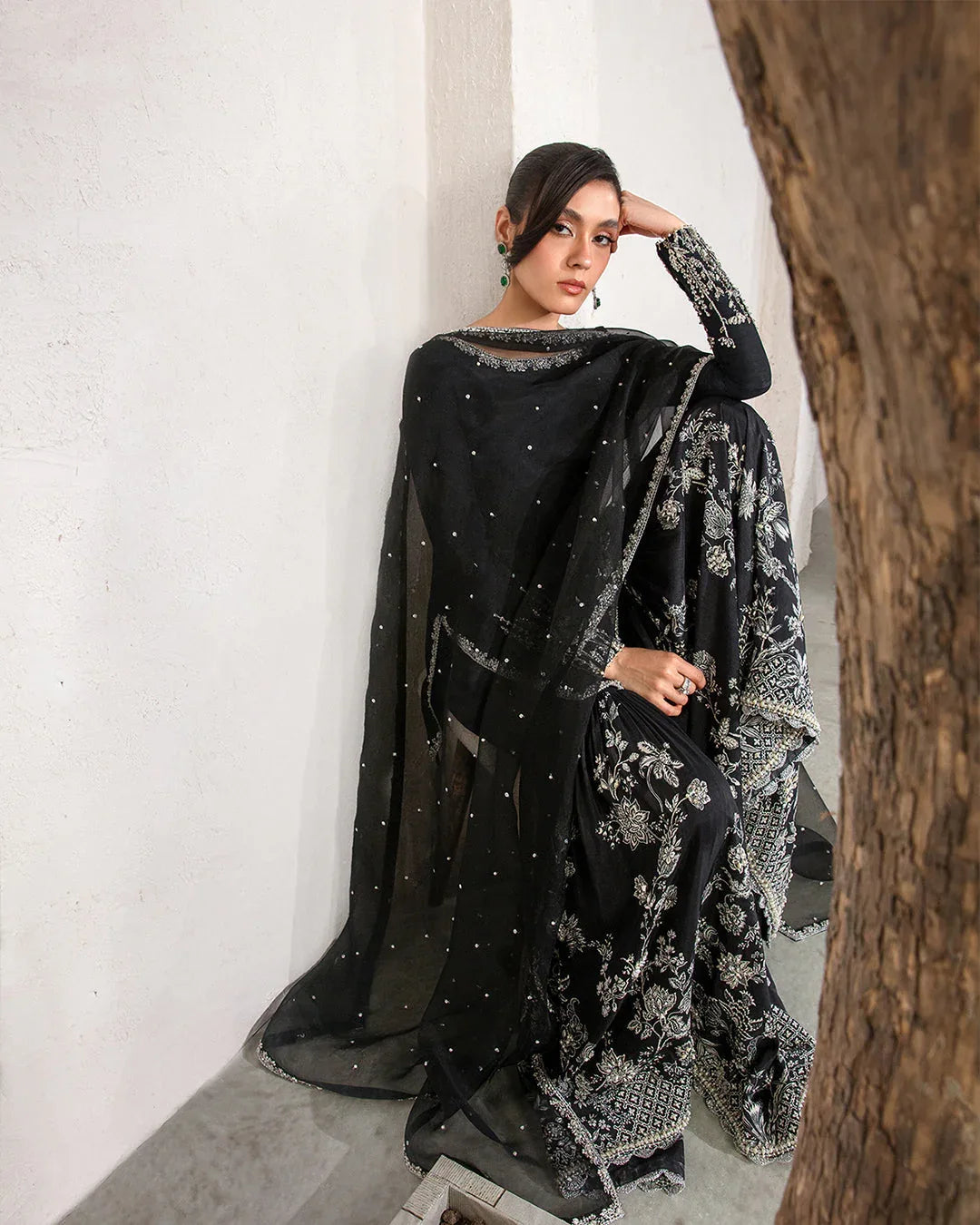 Faiza Saqlain | Lenora Luxury Pret | Ciar - Aqsa Fabrics