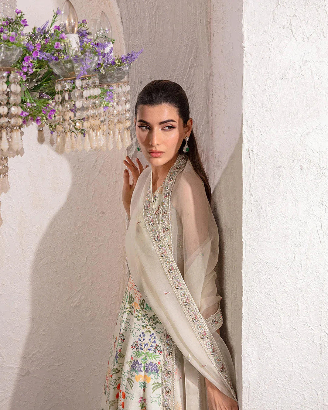 Faiza Saqlain | Lenora Luxury Pret | Floretta - Aqsa Fabrics