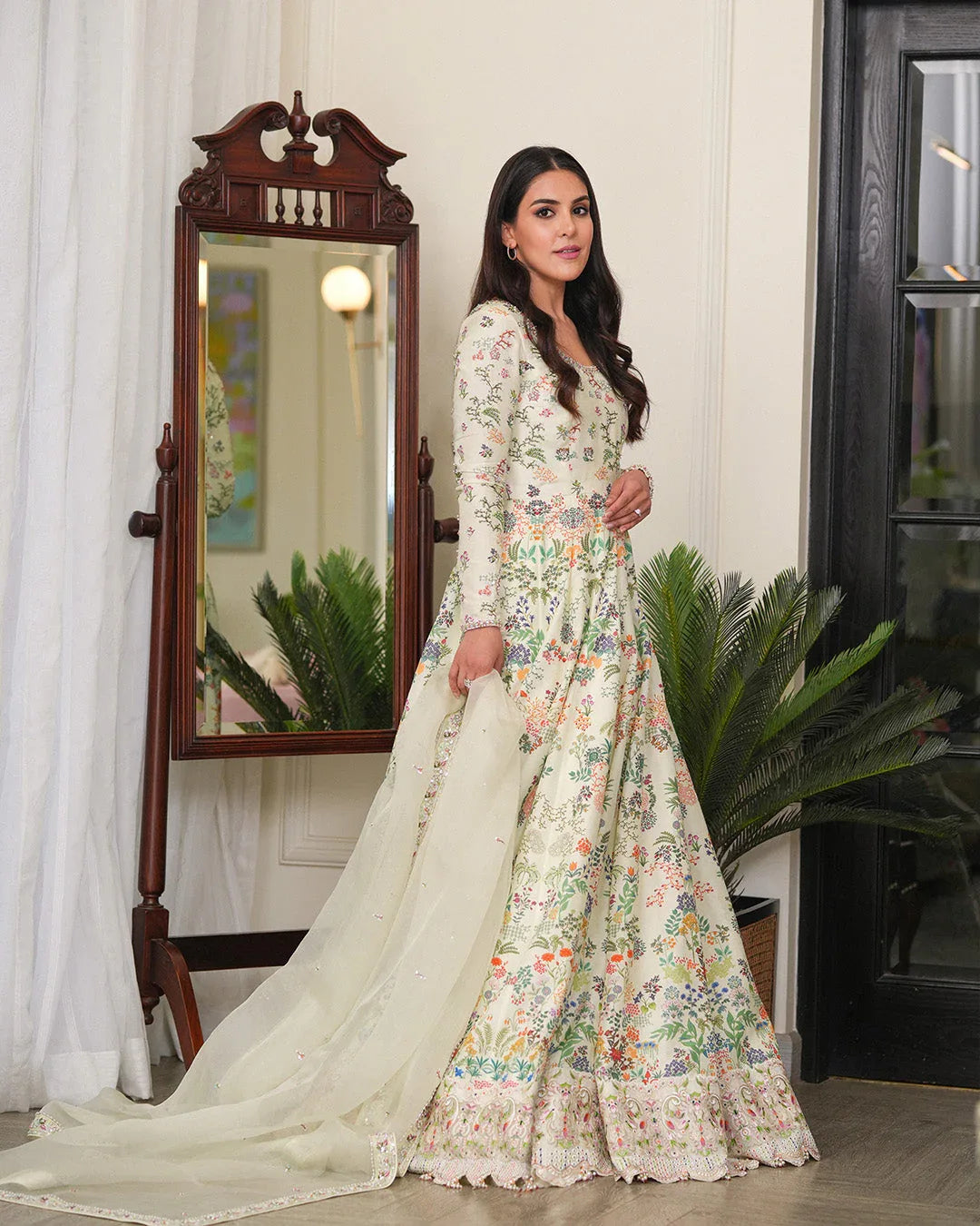 Faiza Saqlain | Lenora Luxury Pret | Floretta - Aqsa Fabrics