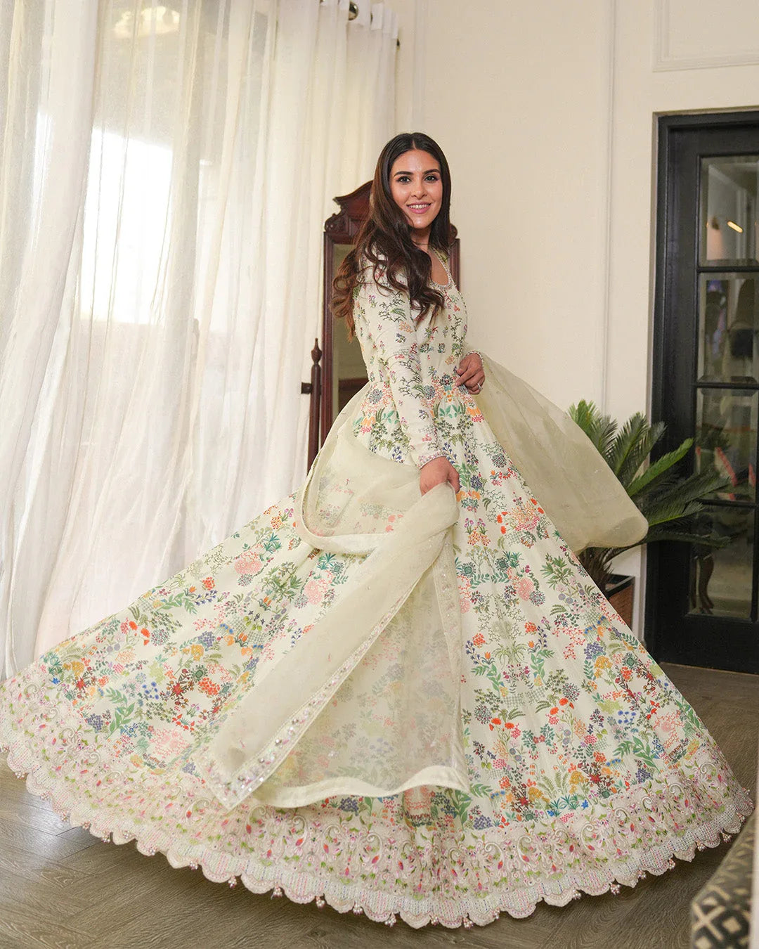 Faiza Saqlain | Lenora Luxury Pret | Floretta - Aqsa Fabrics
