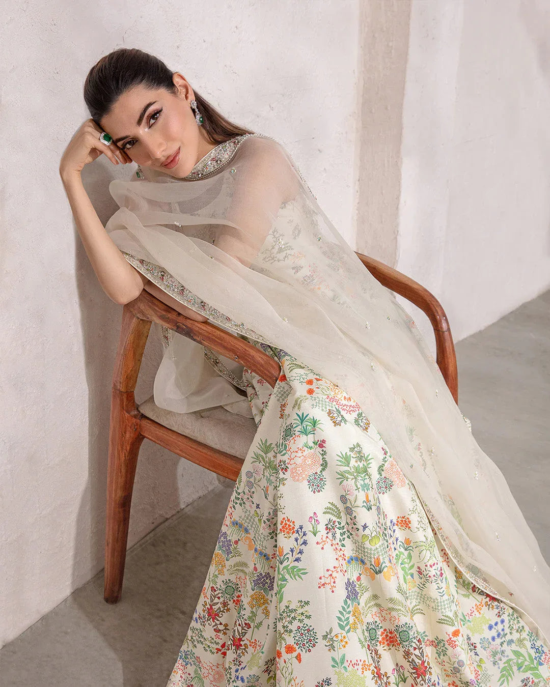 Faiza Saqlain | Lenora Luxury Pret | Floretta - Aqsa Fabrics
