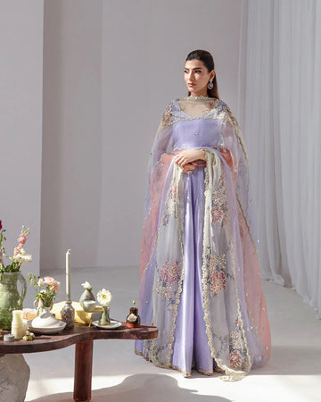Faiza Saqlain | Lenora Luxury Pret | Keva - Aqsa Fabrics