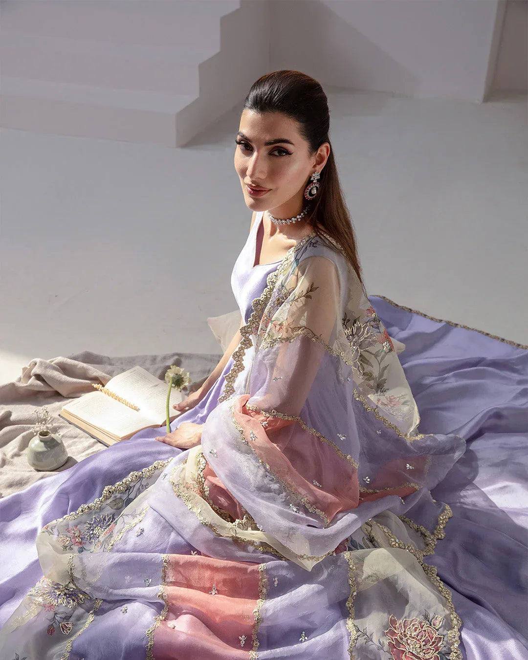 Faiza Saqlain | Lenora Luxury Pret | Keva - Aqsa Fabrics