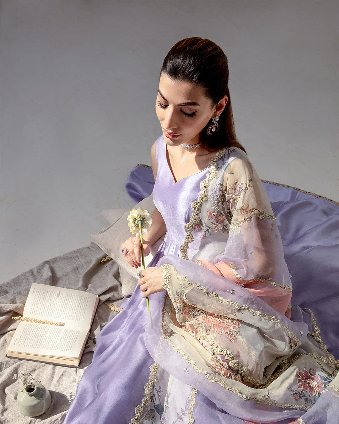 Faiza Saqlain | Lenora Luxury Pret | Keva - Aqsa Fabrics