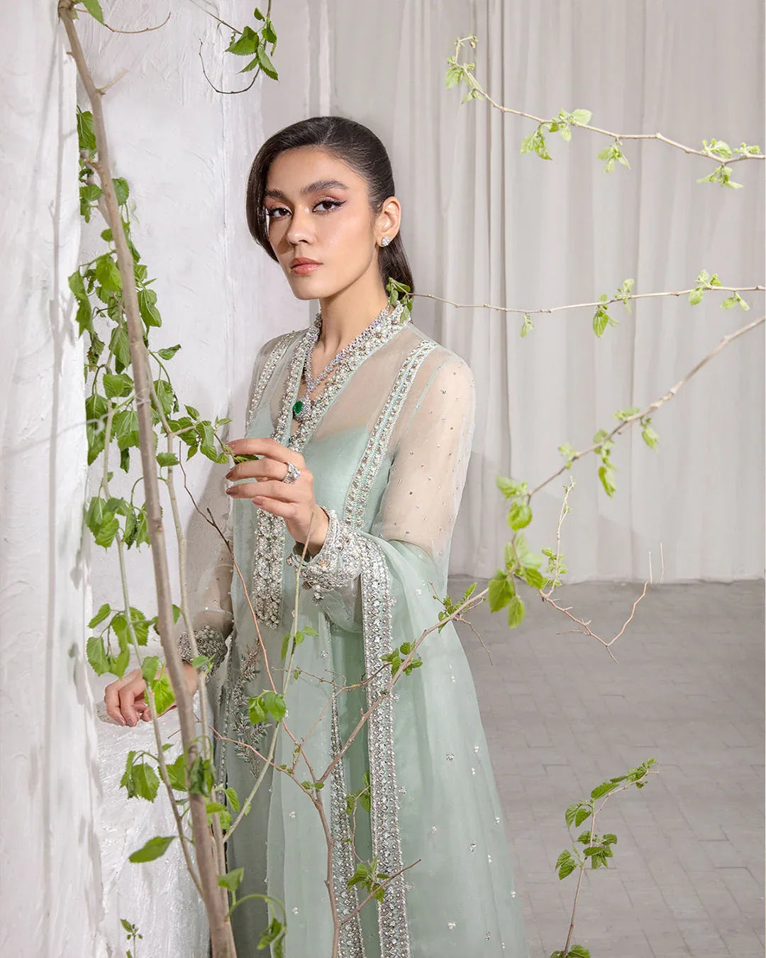 Faiza Saqlain | Lenora Luxury Pret | Marvela - Aqsa Fabrics