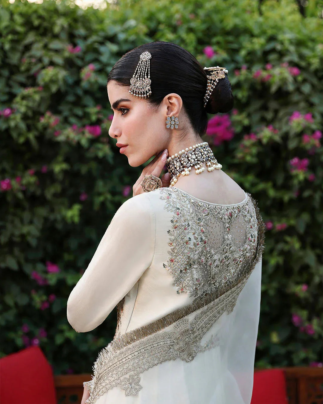 Faiza Saqlain | Mehermah Luxe Formals | Ailia - Aqsa Fabrics