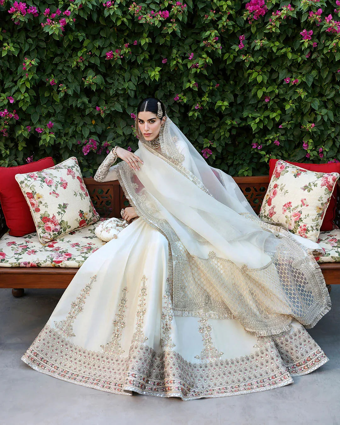 Faiza Saqlain | Mehermah Luxe Formals | Ailia - Aqsa Fabrics