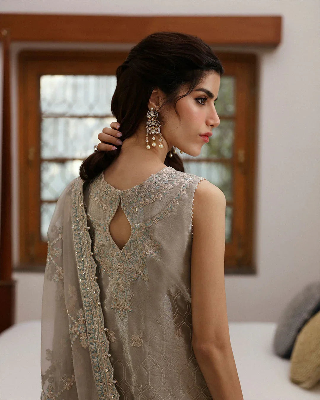 Faiza Saqlain | Mehermah Luxe Formals | Damaris - Aqsa Fabrics