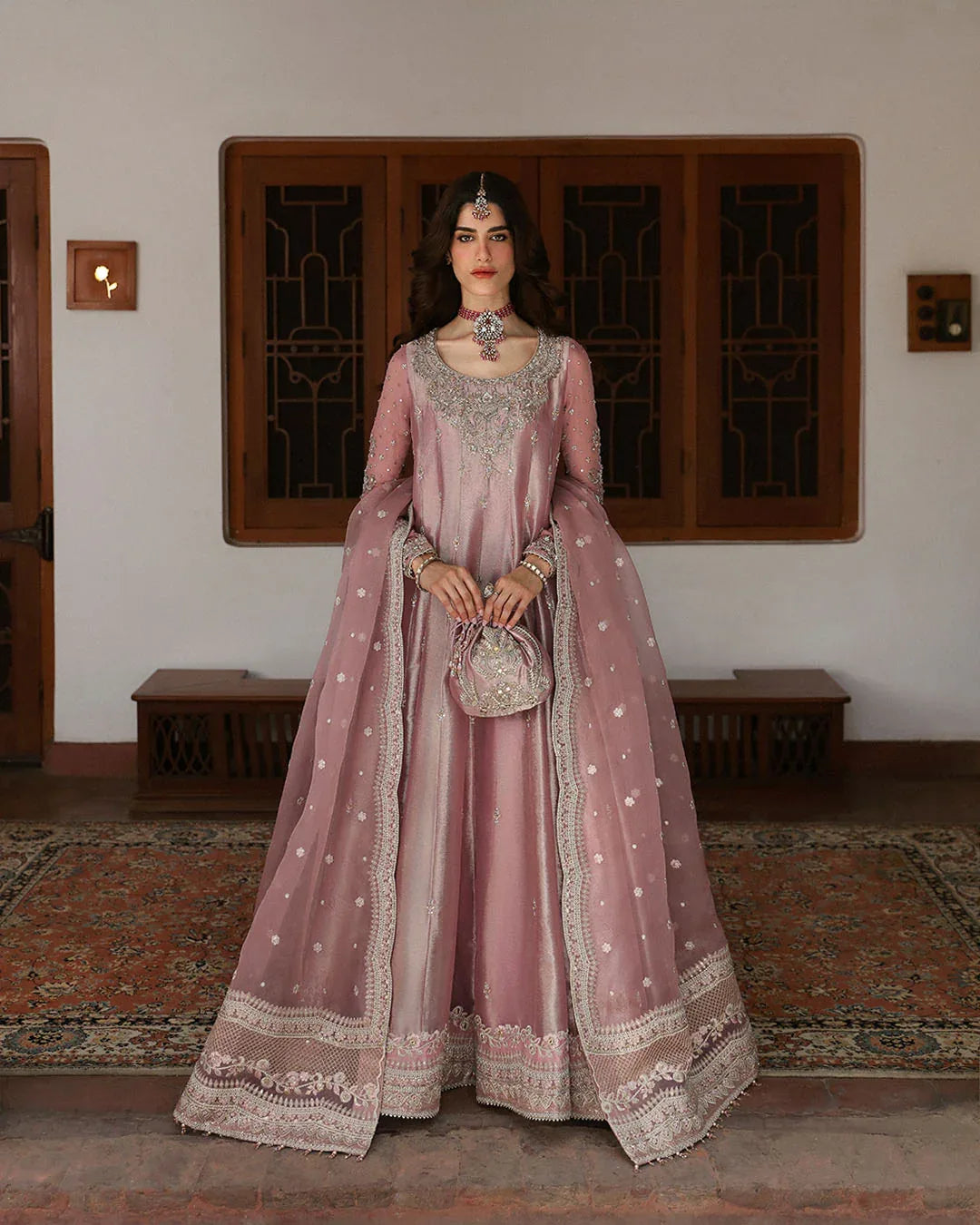 Faiza Saqlain | Mehermah Luxe Formals | Halina - Aqsa Fabrics